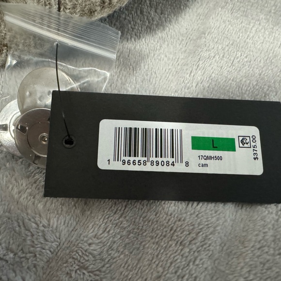 Kenneth Cole New York Women’s Asymmetrical Wool Blend Coat Camel Size Size L - Picture 10 of 10